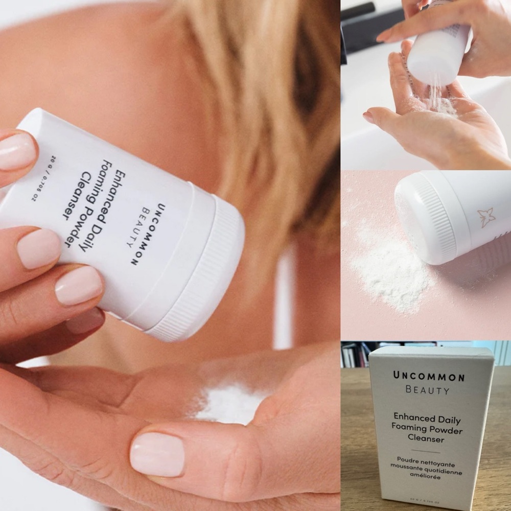 NIB Uncommon Beauty Enhanced Daily Foaming Powder Cleanser UJ
